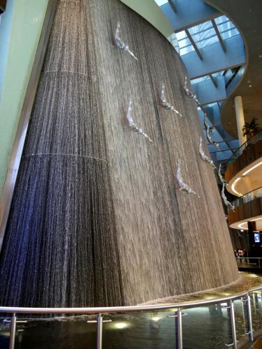 Dubai Mall - Wasserfall